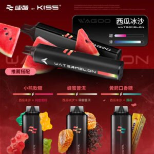 KIS5 WAGOO 哇酷 6500抽 全密封不漏油技術 78轉迷幻燈效 高還原清亮果韻 3% 順滑擊喉感 台灣現貨秒發