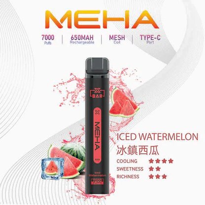 MEHA VBar 魅嗨 7000抽 智慧穩壓不掉味 3% 專利還原配方 高規格續航電力 台灣現貨:圖片 4