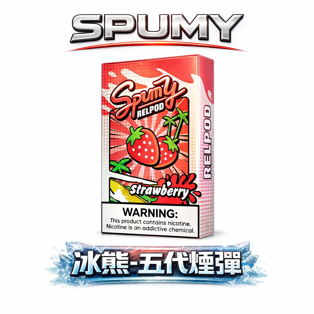 SPUMY 冰熊 2.5ml 進化級五代專用彈 巨量規格重塑通配界性價比標竿 專為追求高級感的老司機訂製 台灣現貨