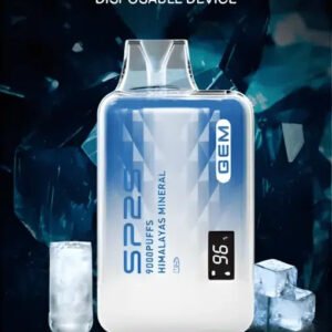 SP2S GEM 9000抽 拋棄式主機 數位顯示螢幕 600mAh 大電池續航 18ml 載油規格  3% 順滑擊喉感 台灣現貨秒發